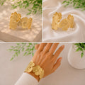 Golden Bloom Cuff