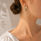 Aurora Gold Loop Earrings