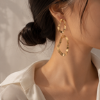 Aurora Sculpted Statement Earrings