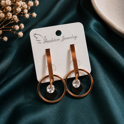 Celeste Crystal Halo Earrings