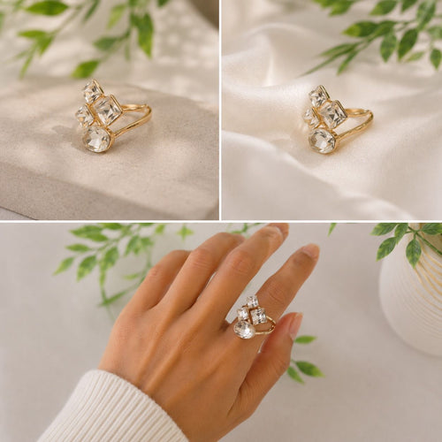 Crystal Luxe Ring