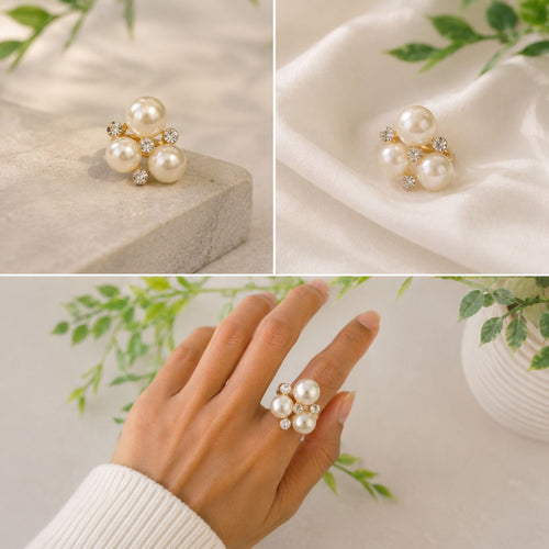 Pearl Blossom Ring