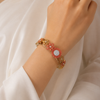 Roselle Bloom Crystal Bracelet