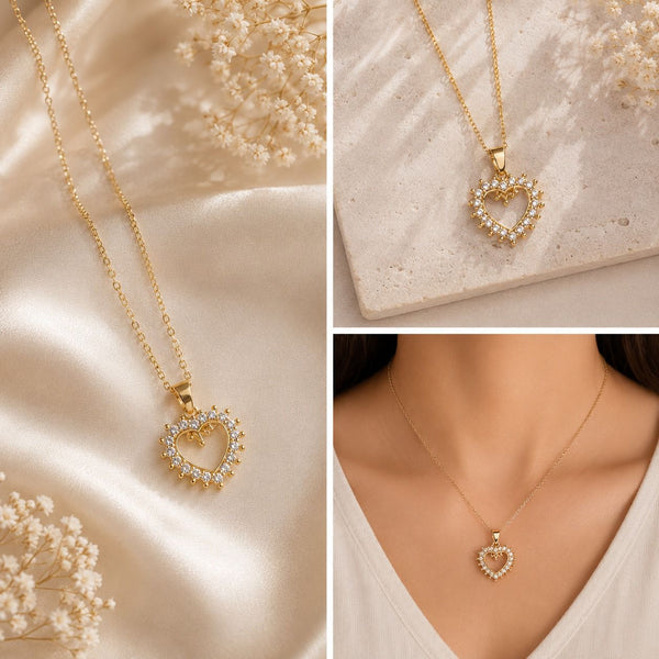Celeste Heart Necklace