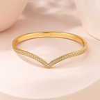 Chevron Pavé Bangle