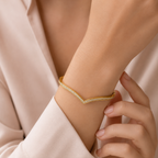 Chevron Pavé Bangle