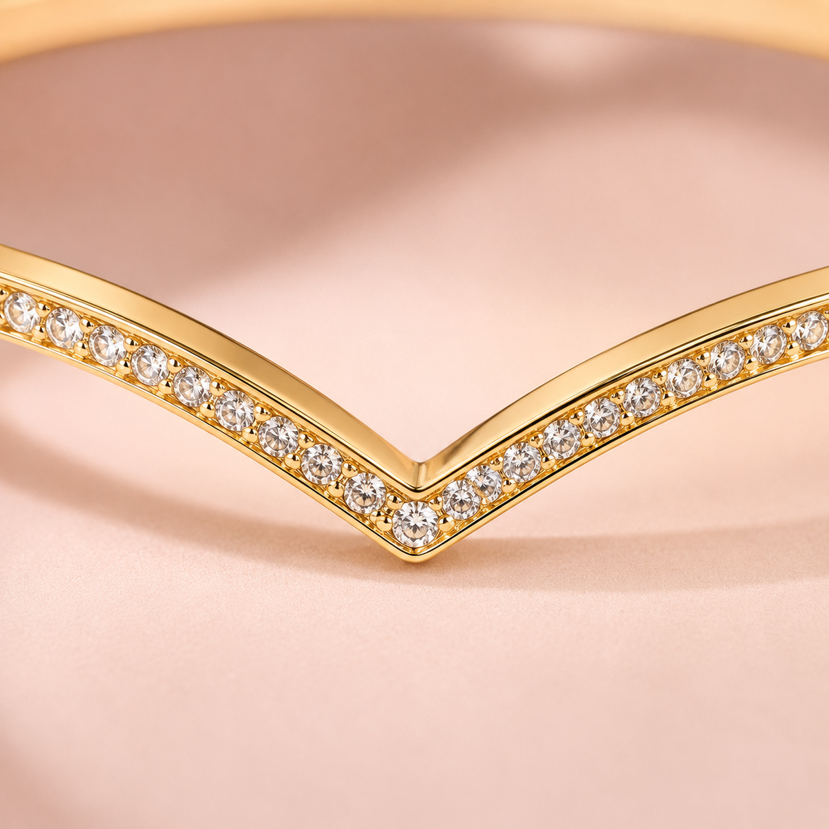 Chevron Pavé Bangle
