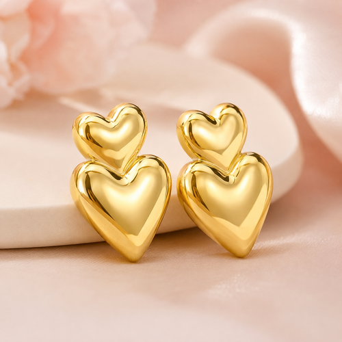 Dil Statement Heart Drops - alternate view