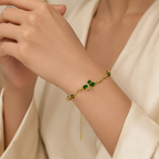 Emerald Vine Bracelet