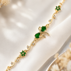 Emerald Vine Bracelet