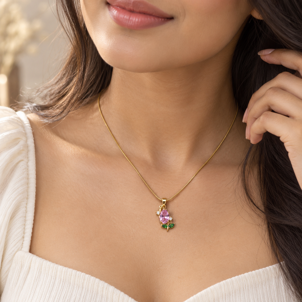 Gulabi Tulip Pendant