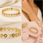 Gulshan Daisy Crystal Bracelet