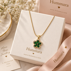Hara Crystal Clover Pendant