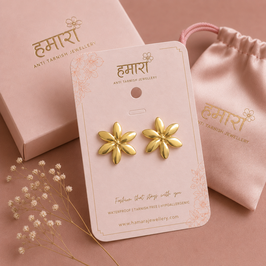 Komal Petal Bloom Studs