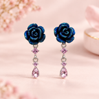 Neel Rose Drop Earrings
