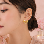 Niva Mini Bow Studs