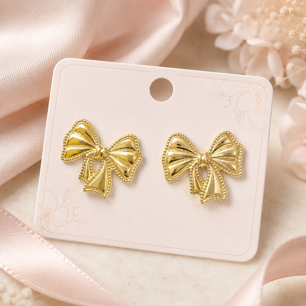Niva Mini Bow Studs