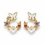 Papillon Garden Hoops