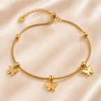 Papillon Gold Anklet