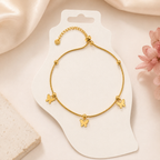 Papillon Gold Anklet