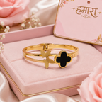 Papillon Noir Bangle