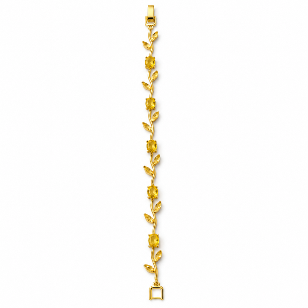 Sona Citrine Vine Bracelet