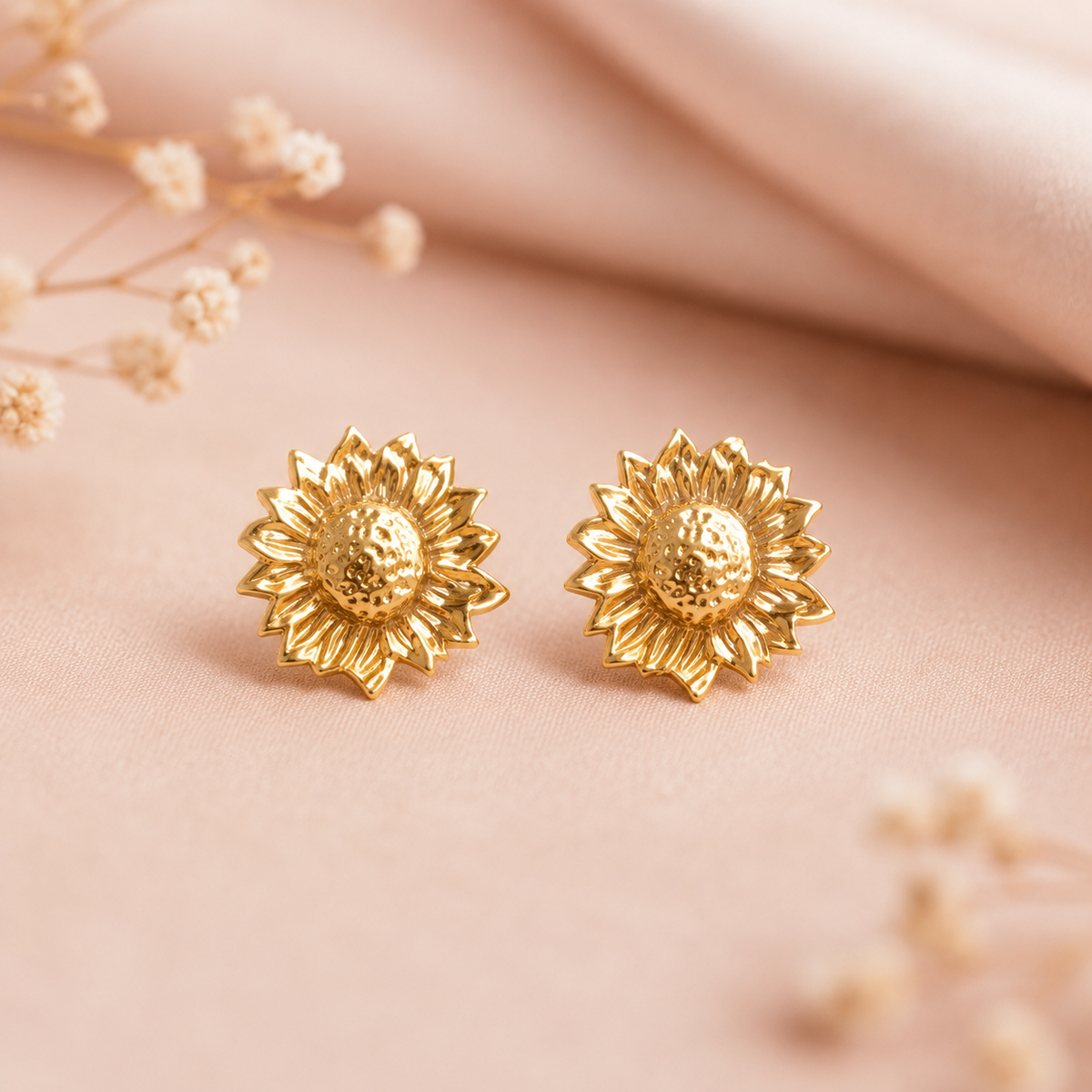Surya Sunflower Studs