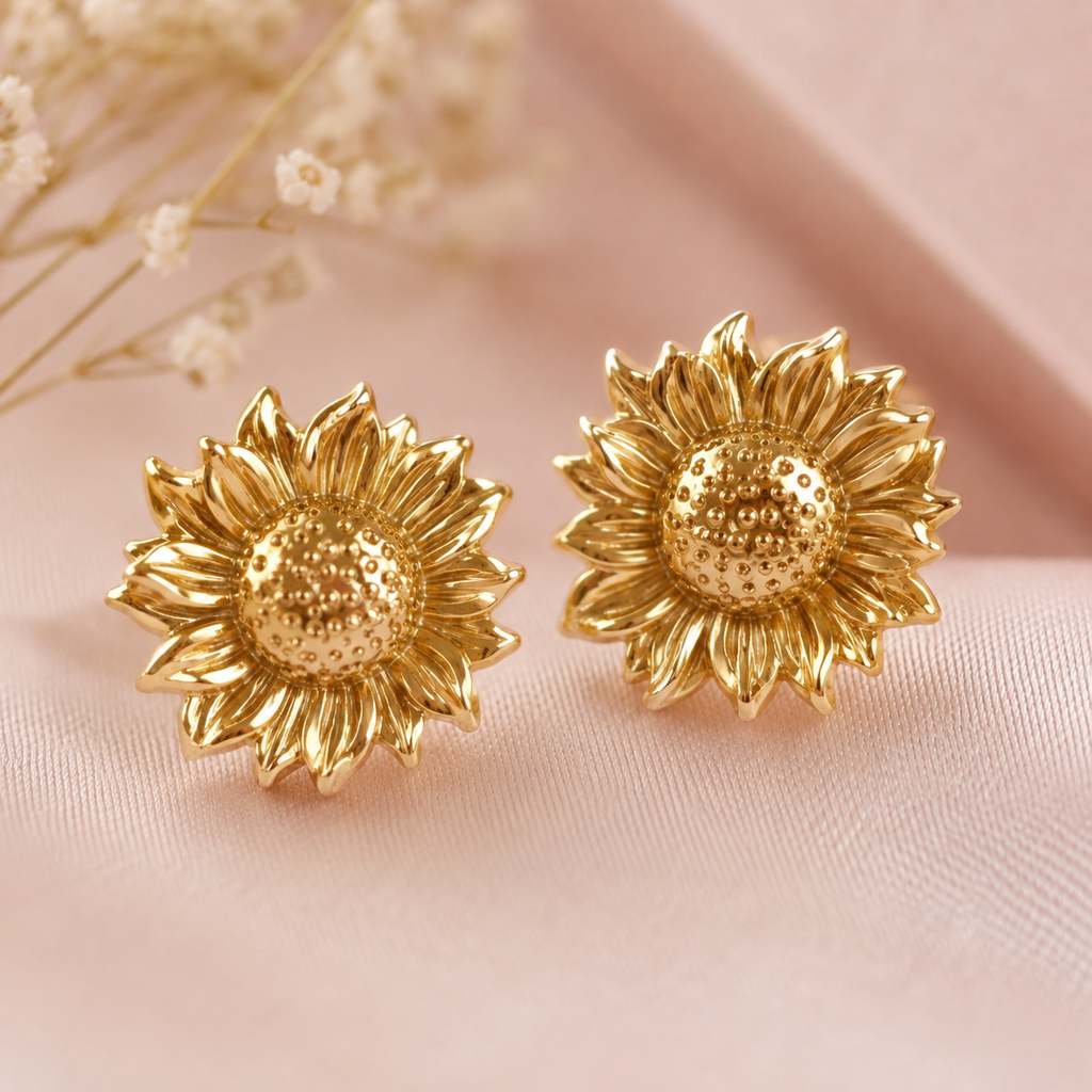 Surya Sunflower Studs